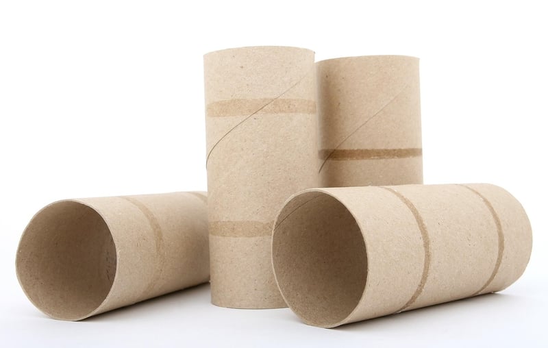Cardboard Tube Organizer